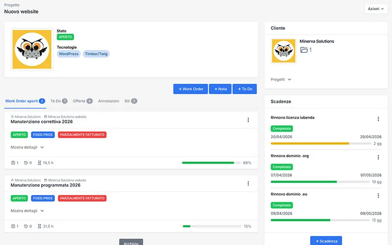 Project & task management